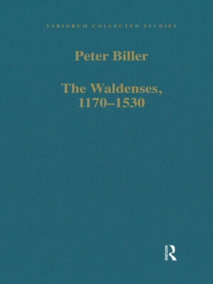 cover image of The Waldenses, 1170-1530